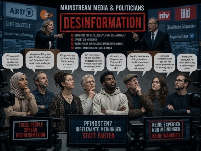 Pfingsten – Das Fest der „Des-Information“ oder der Meinungs-Vielfalt?