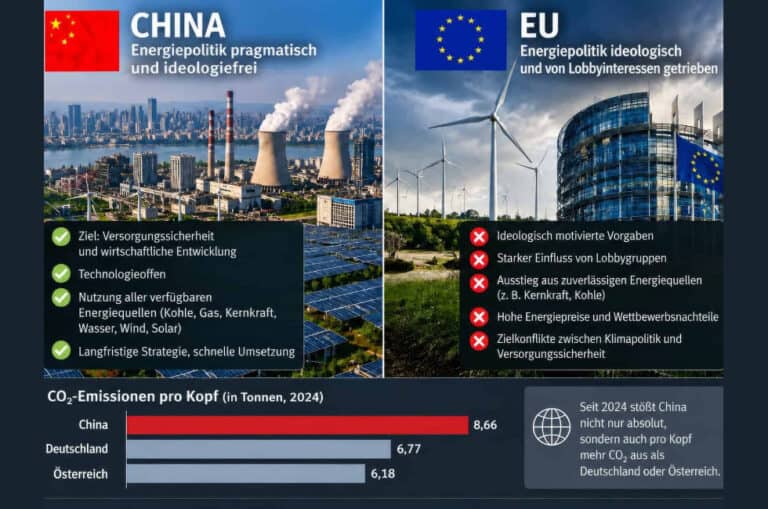 Energiepolitik China und EU (Quelle: Shutterstock_2848535415)